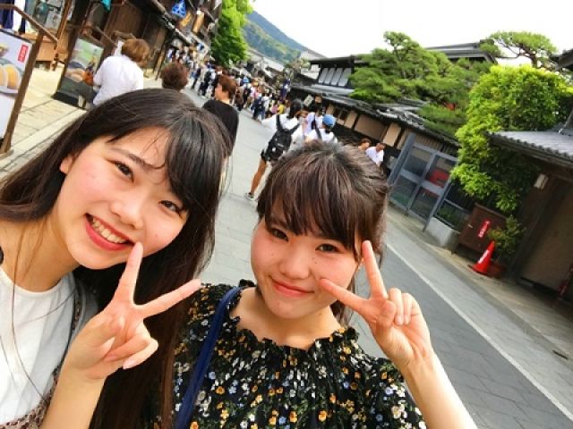 人気の伊勢神宮まで電車で30分!!せっかく三重に来たなら行かなきゃ損です!!