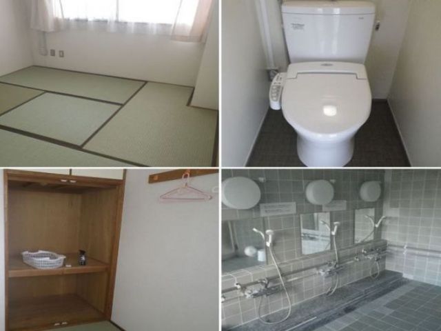 ［送迎寮］和室のお部屋でトイレも部屋内についてます!!収納スペースもあり快適です!!