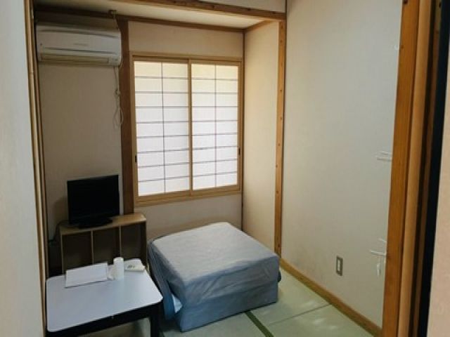 寮の写真です。寝室のプライベートばっちり！