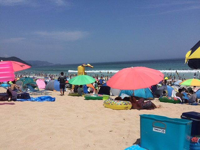 近くの海！