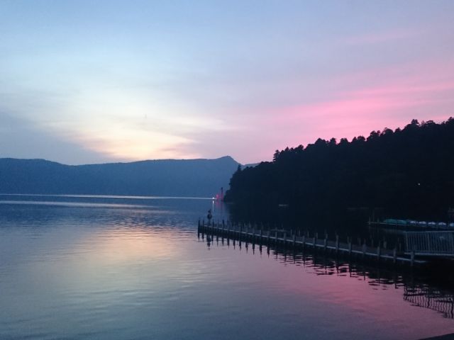 実際に箱根でお勤めしたスタッフからのお写真です
素敵なエリアですよ