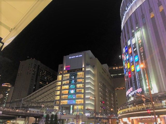 寮からだと大阪へのアクセス抜群♪