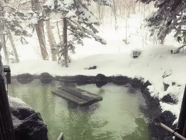 温泉は入り放題！