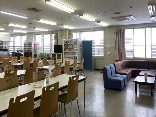従業員食堂のお写真です！
※基本は賄いになります！