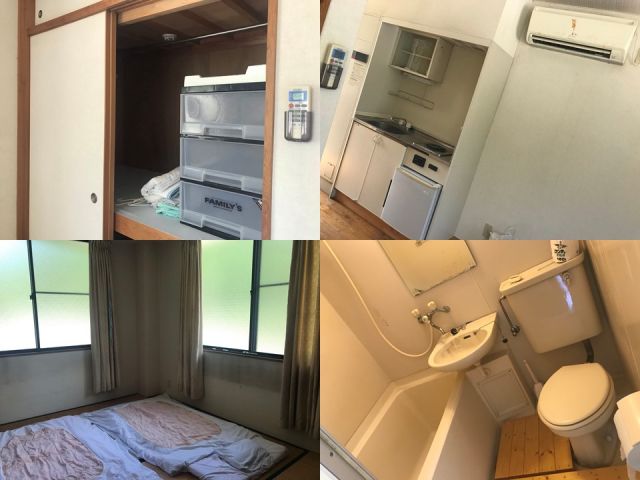 寮内設備です♪各個室に温泉が付いてます！