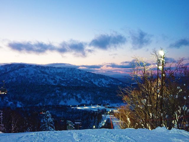 積雪量は道内一！キロロのゲレンデ！