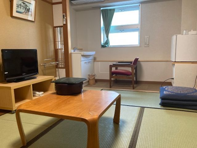 和室で広々！！
快適です☆