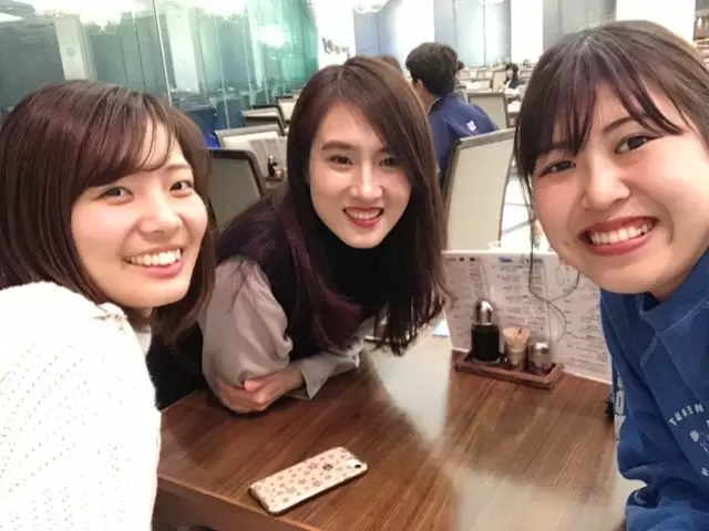 休みの日は仲良くなったスタッフさん同士で出掛けるのがオススメ!