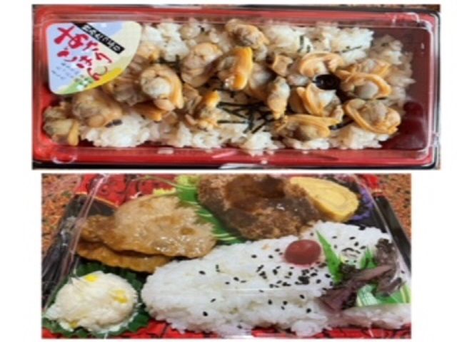 お弁当は日によって何が出るかお楽しみに♪
ピザやお寿司の日もあるそうです！