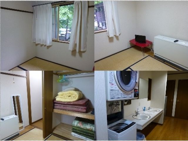寮は個室でこんな感じです☆wifi完備・廊下には洗面所や洗濯機・乾燥機もあり比較的綺麗☆