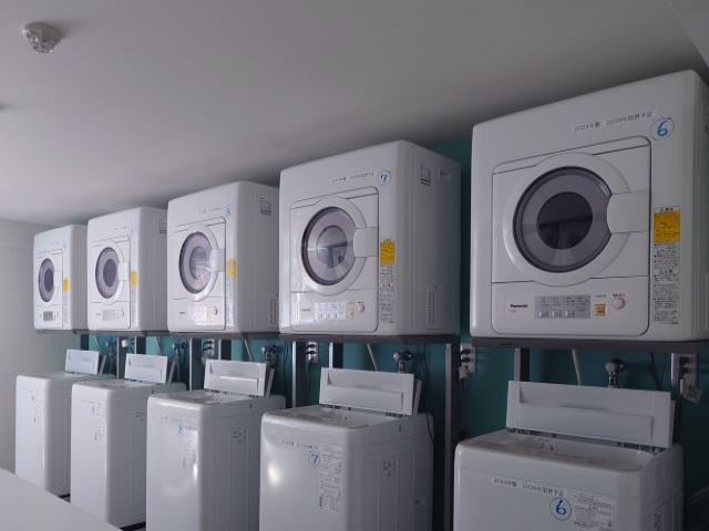 ランドリールームも広々