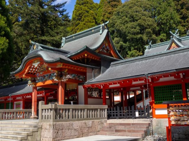 パワースポットで有名な霧島神社☆