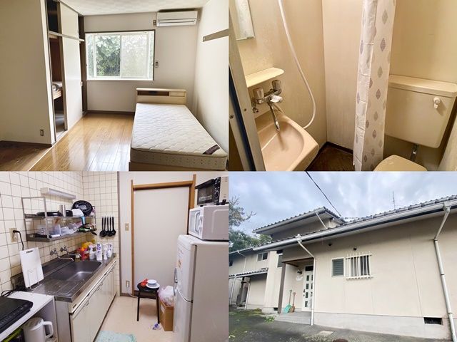 バス・トイレ付個室寮です。勤務先までも徒歩3分と通勤も快適☆