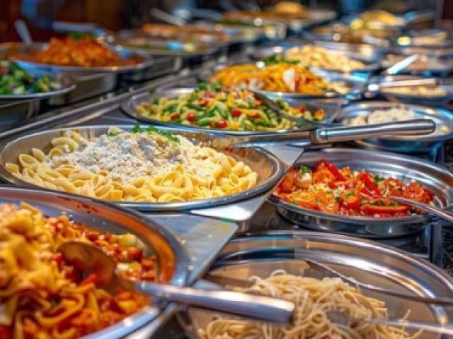 バイキング会場！