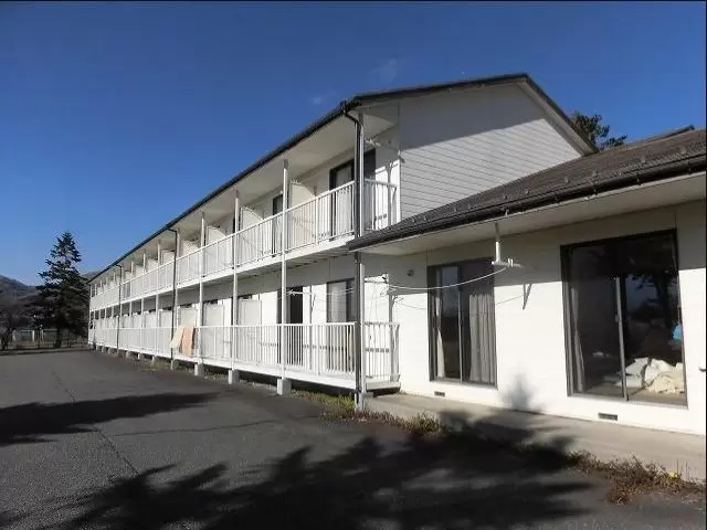 寮の外観、1ルームタイプの寮です♪