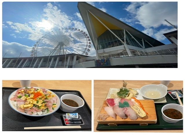 美味しい海鮮も近くにあります♪
お休みの日は名古屋へも電車で40分で行けます！