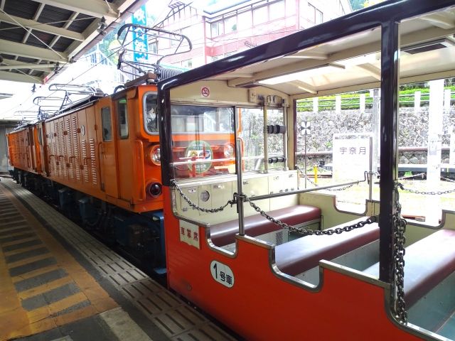 有名なトロッコ列車★お休みの日は観光も合わせて楽しめます(^▽^)