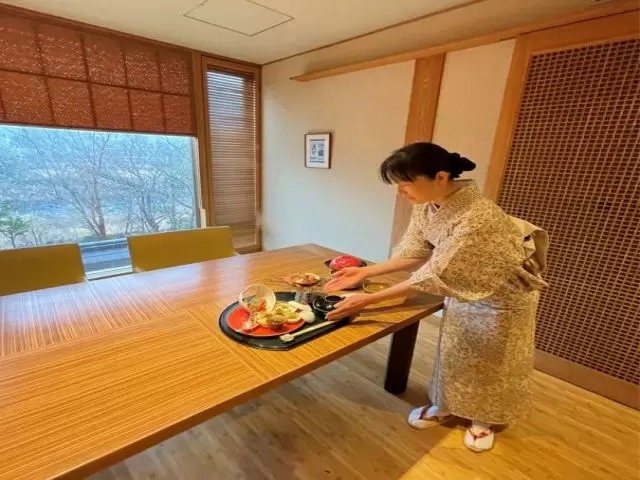 本式を着てのお仕事です。