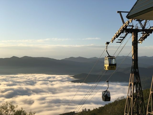 福利厚生で使える「雲海ゴンドラ」は必見！！！！