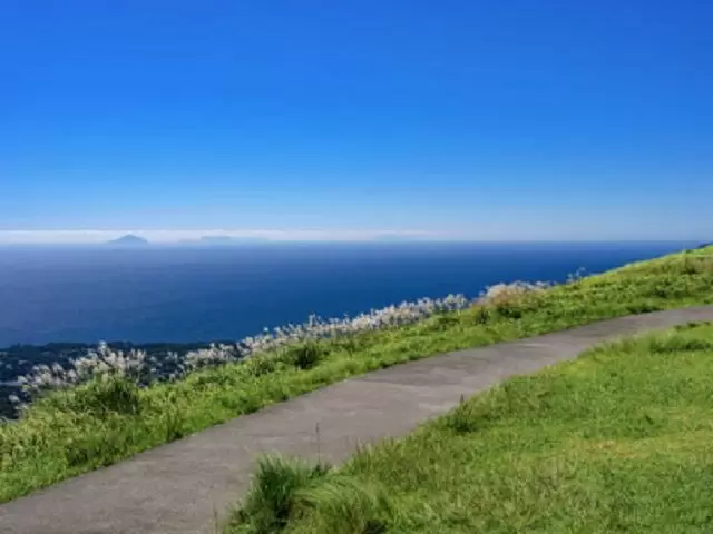 海も山もある伊豆高原!!大室山のお散歩は気持ち良いです♪