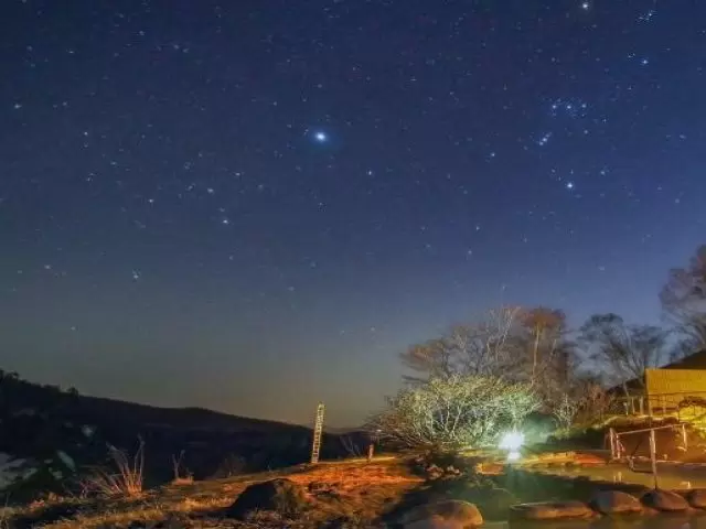 空気がキレイだからこそ見れる満点の星空！
素敵な思い出ができると思います