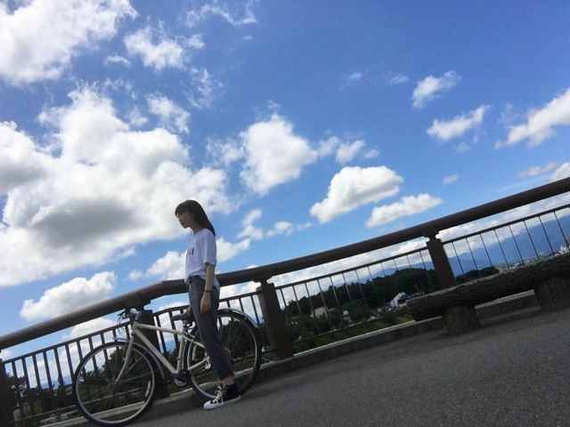 坂道はやや多いですが・・・サイクリングも気持ちが良いと評判!!