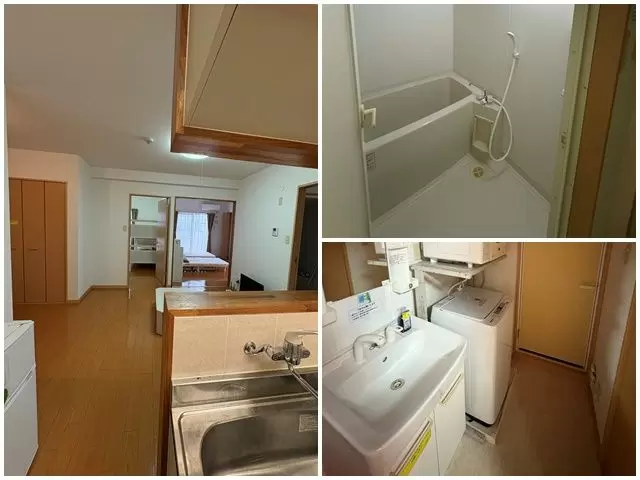 綺麗な寮でのシェアハウスとなります。家具家電付きです！