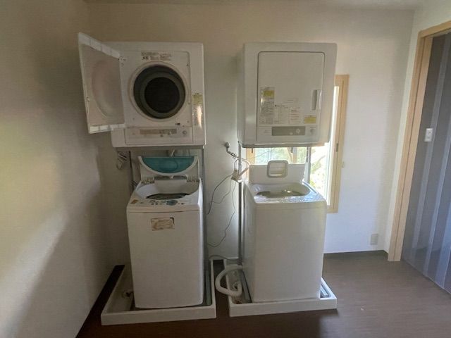洗濯スペースです。