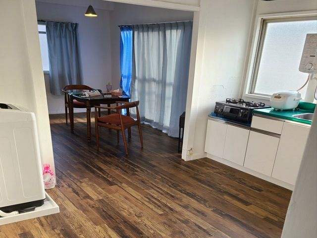 温泉街なので、お休みの日もゆったり過ごせます～！寮の一例です♪