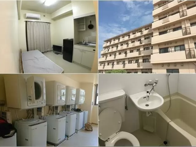 完全個室寮タイプ!しかも寮費、光熱費は無料です!