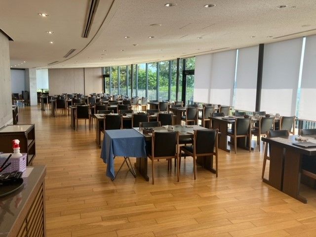 レストラン会場から海を見渡せます！