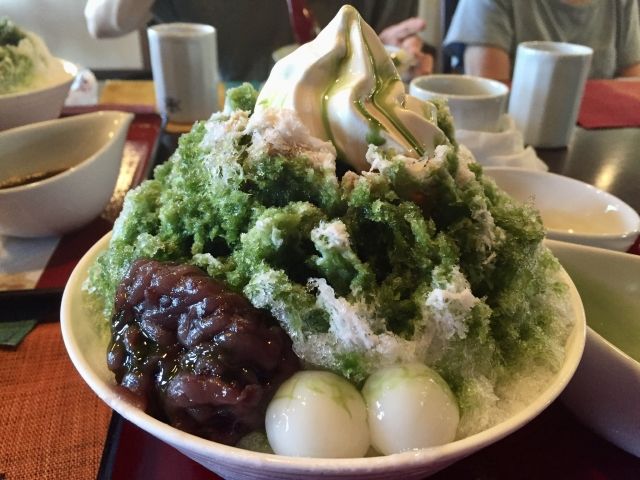 京都と言えばお抹茶を堪能して下さい♪♪