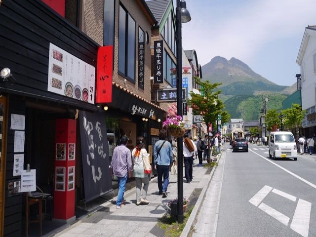 湯布院の街並みです☆