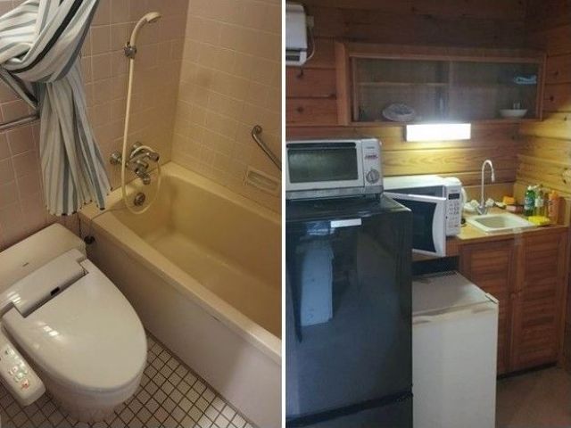 各個室内に風呂・トイレが完備している点も嬉しいポイント！