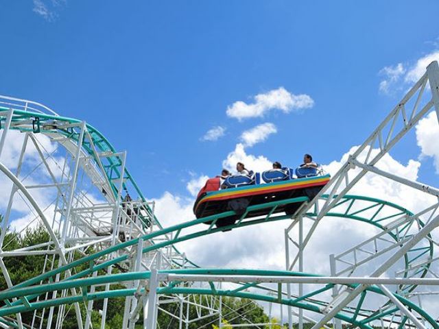 ジェットコースター☆急スピードのスリルを体験！