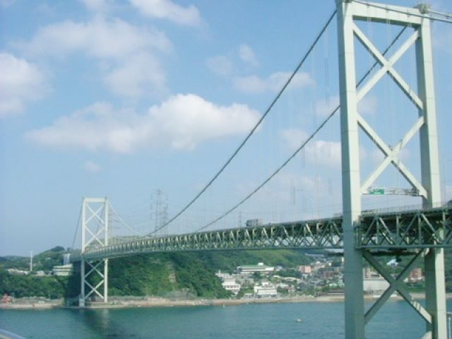 九州と本州をつなぐ関門海峡☆車でも渡れるし地下道でも渡れるんです！！