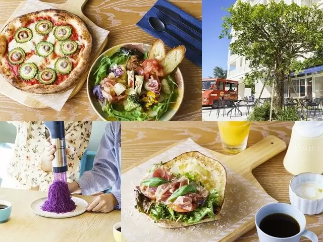 沖縄の食材をふんだんに使用したメニューが豊富です♪