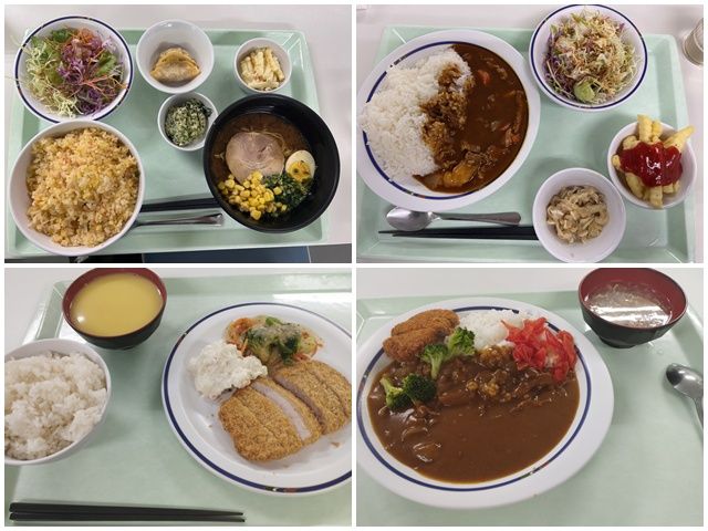 従業員食堂も日替わりメニューで、美味しいと評判です！