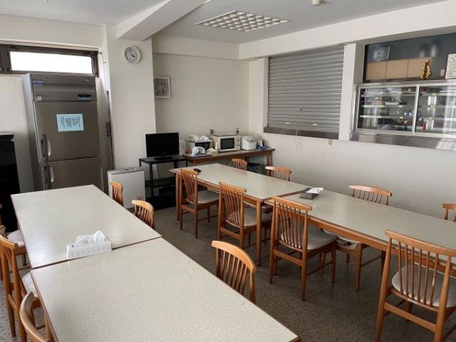食堂（寮内）の写真です。