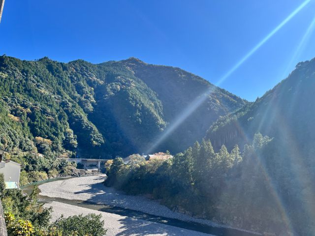 秘境の地、十津川温泉！