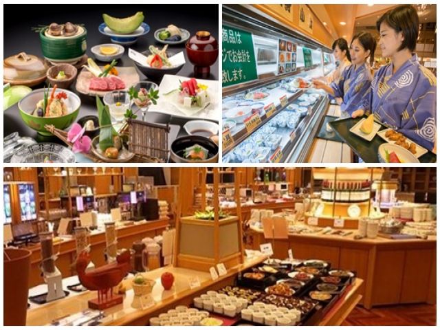 和食の懐石・バイキング・フードコートなど様々な提供スタイルがございます。