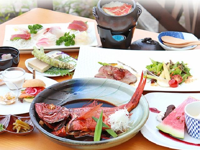 小規模な施設ですが、お食事自慢のお宿です♪