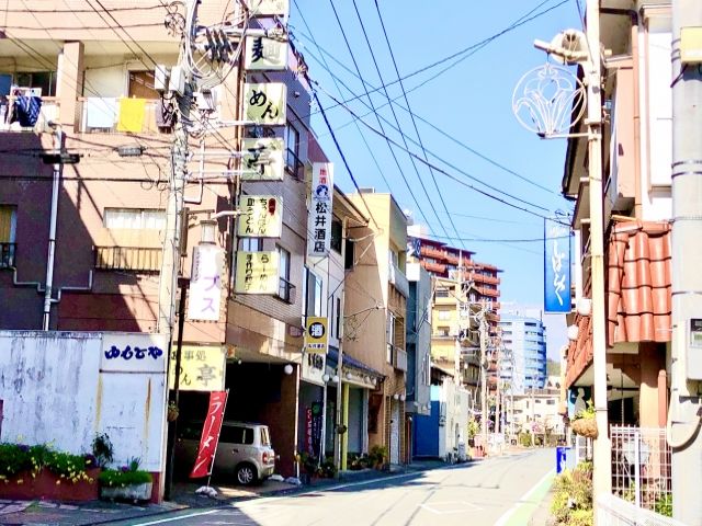 風情豊かな温泉地です！