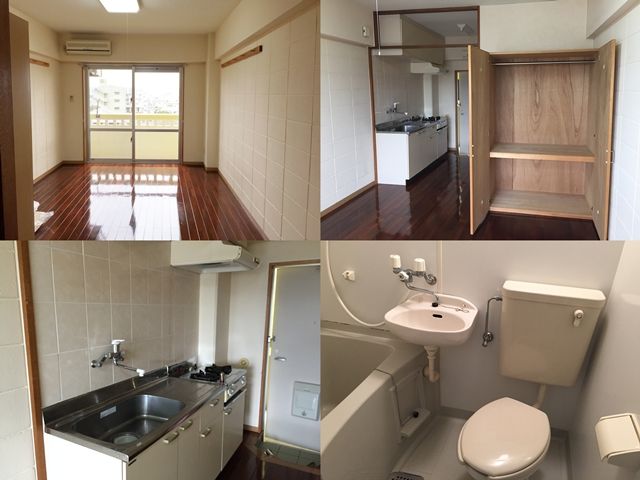 寮はいくつかあり、写真は一例となります。