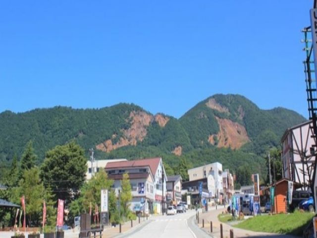 温泉街、生活しやすいです！！