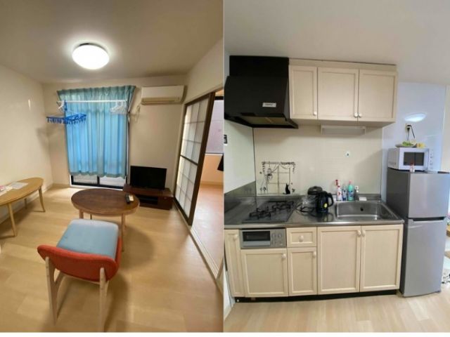 寮はスーパーも近くて生活便利なエリア◇
食費1000円あるとすごく贅沢できます!!