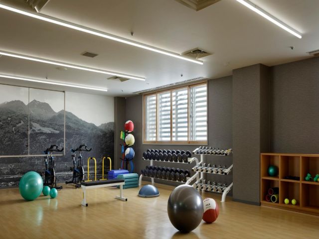 ジムも利用できます！！