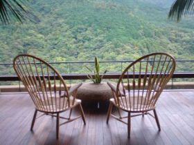 景色は最高です。