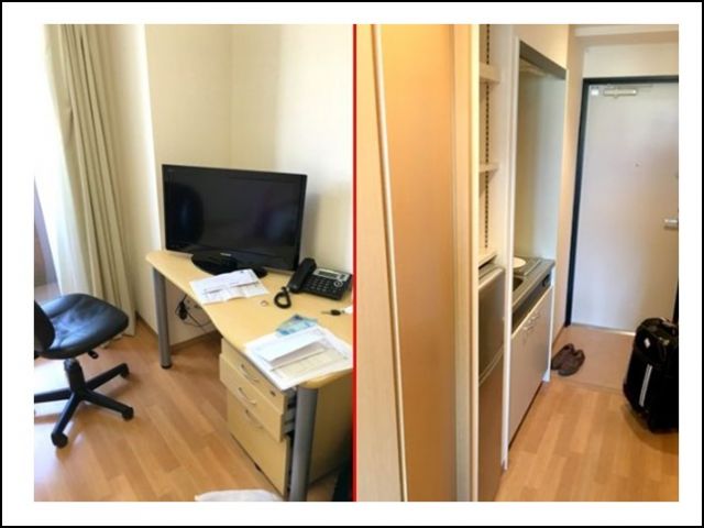 人気の客室寮！