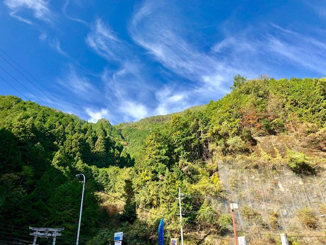 晴れの日には空気が澄んでいて気持ちいいです☆